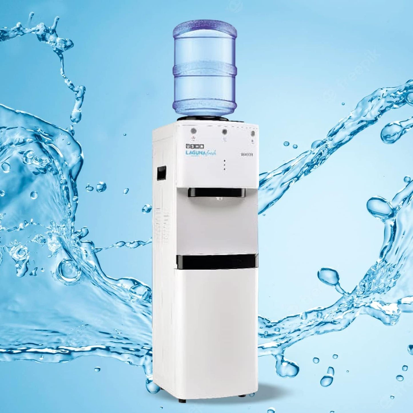 Usha Laguna Fresh Hot,Cold & Normal 3 tap Floor Standing Water Dispenser