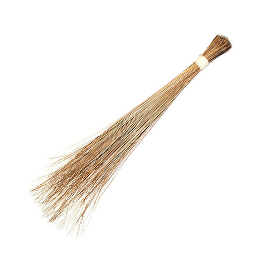 Nilavan Coconut Broom Sticks for Home Cleaning - Pack of 1|Coconut Grass Brooms with Multiple Layer Grip|Durable & Multi-Usage|32-35 Inches Long|5.5-6.5 Inches Circumference (Standard, 1), hard_floor