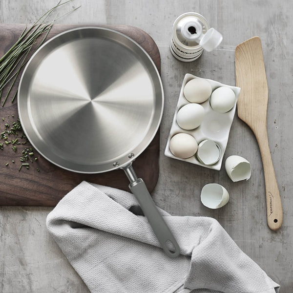 Meyer Trivantage Stainless Steel Triply Cookware Flat Tawa, 28cm