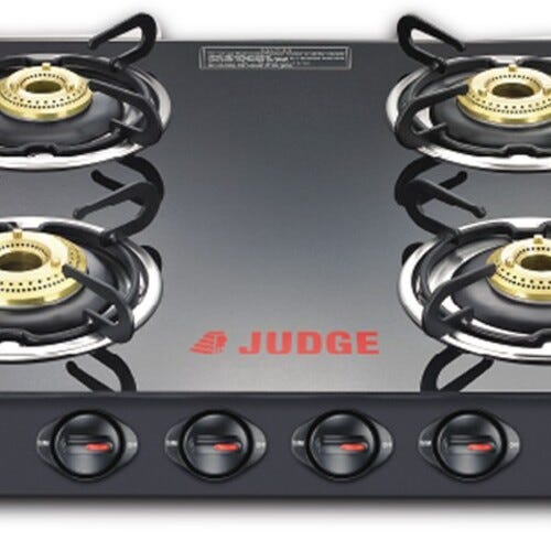 Judge by Prestige Aura Gas Stove- GT 4B JAG 08 (4 Burners)