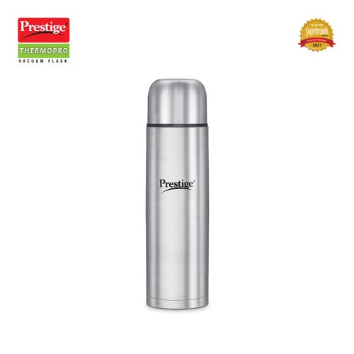 Prestige Thermopro PFSL 4 Stainless Steel Vacuum Flask, 1 L (Silver)