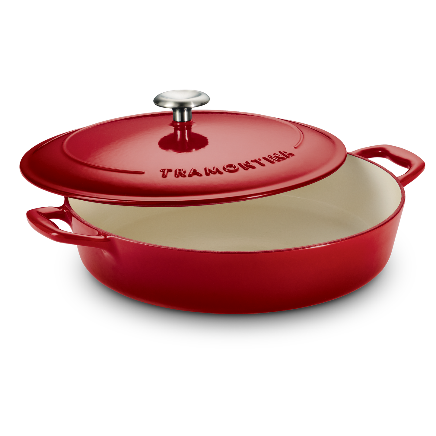 Bestow Enameled Cast Iron Braiser Round 3.8 Litre GR