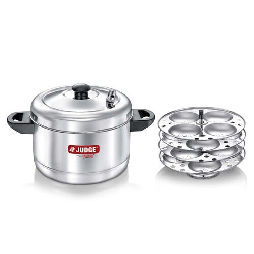 Judge Stainless Steel Idli cooker - 4 plate