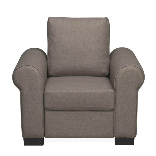 Nilkamal Array 1 Seater Bill Arm Sofa (Light Brown)