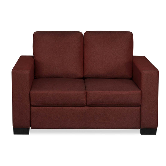 Nilkamal Array 2 Seater Ron Arm Sofa (Maroon)