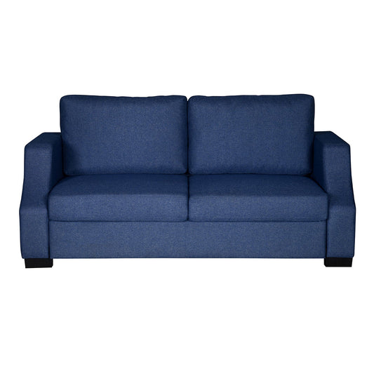 Nilkamal Array 3 Seater Rick Arm Sofa (Blue)