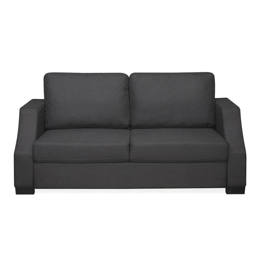 Nilkamal Array 3 Seater Rick Arm Sofa (Dark Grey)