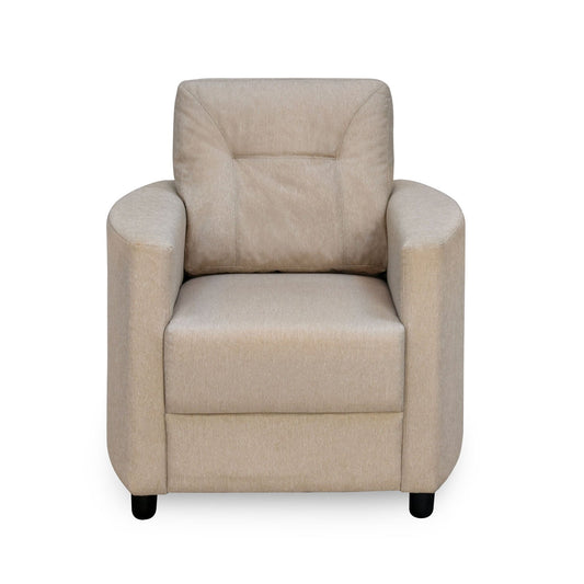 Nilkamal Astonic 1 Seater Fabric Sofa (Beige)