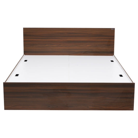 Nilkamal Arthur King Bed with Storage (Walnut)