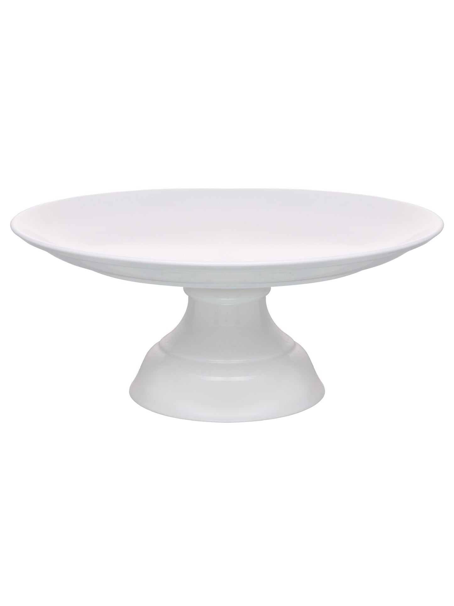 Clay Craft Basic Cake Stand 1 Piece Plain White
