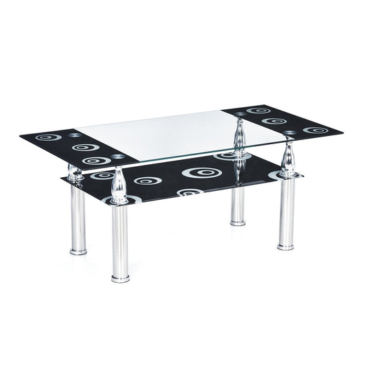 Nilkamal Corolla Centre Table (Black)