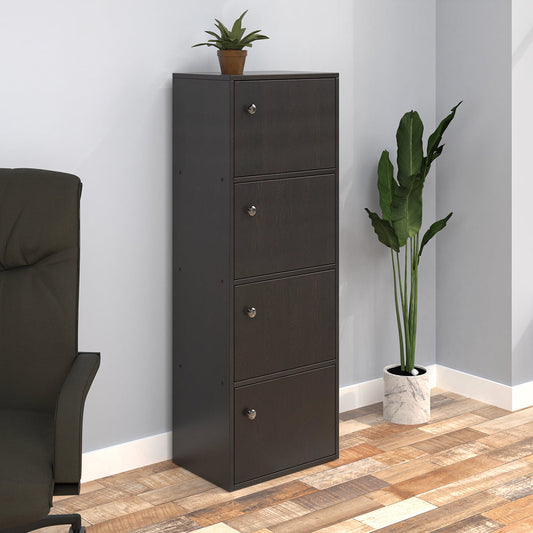 Nilkamal Cary Book Case (New Wenge)