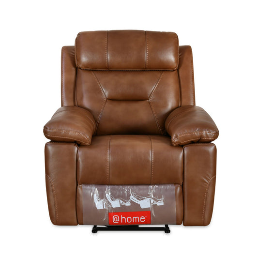 Nilkamal Delp 1 Seater Electric Recliner Sofa (Choco Brown)
