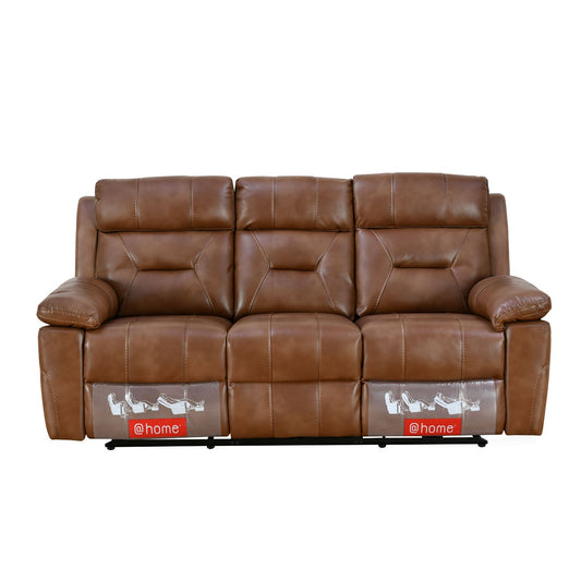 Nilkamal Delp 3 Seater Electric Recliner Sofa (Choco Brown)