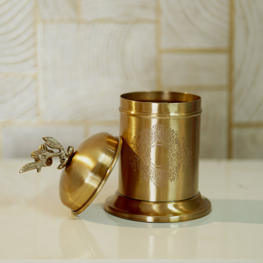 Brass Antique Victoria Jar