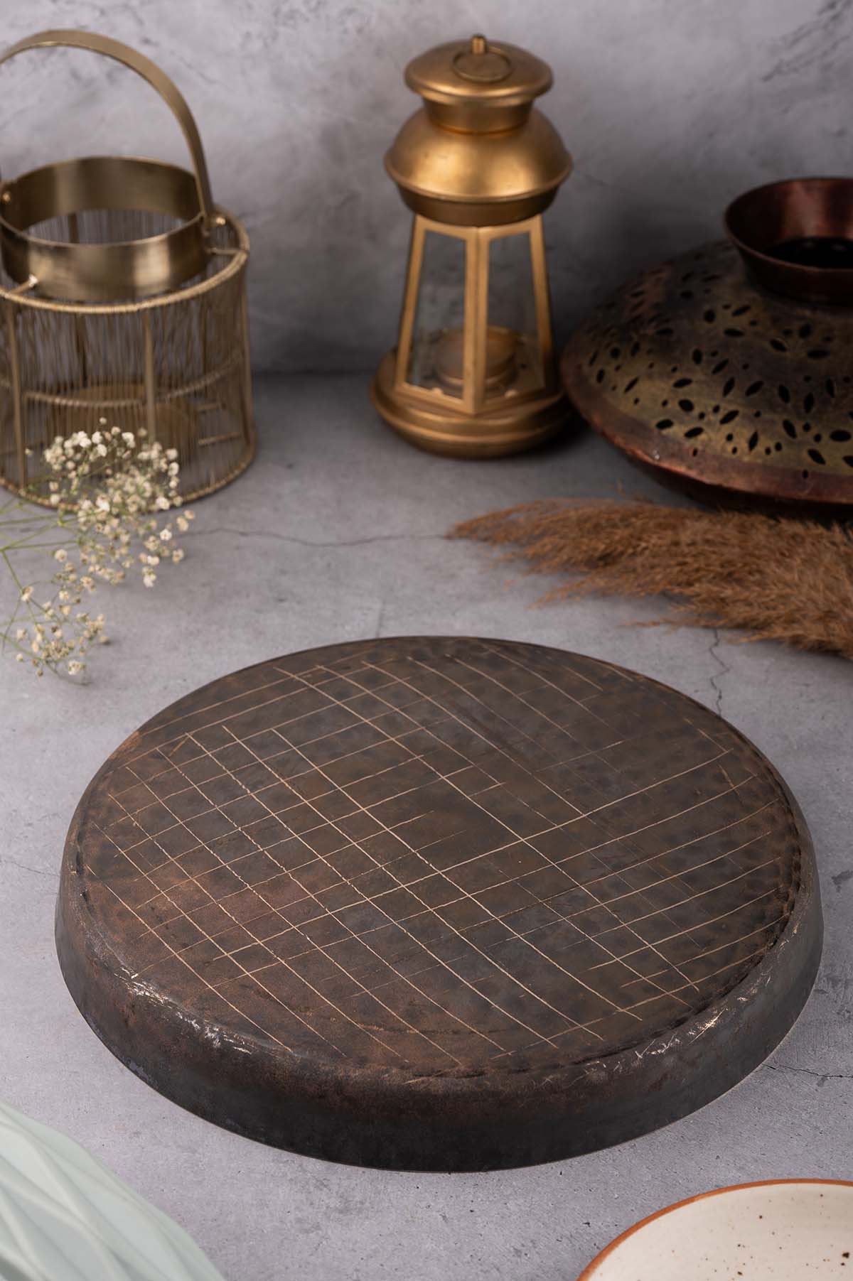 Kansa Thali Plate (Bhojan Thali)