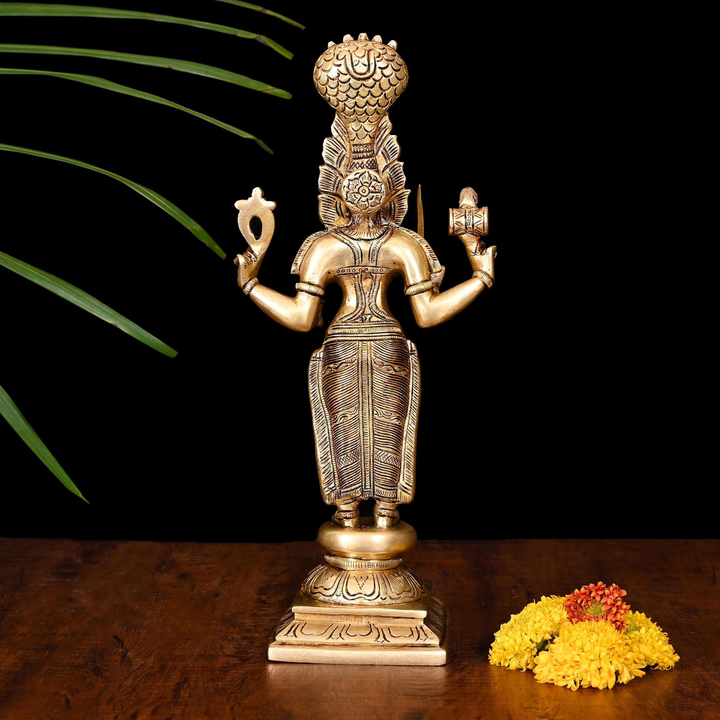Brass Karumari Amman Superfine Idol (12.5 Inch)