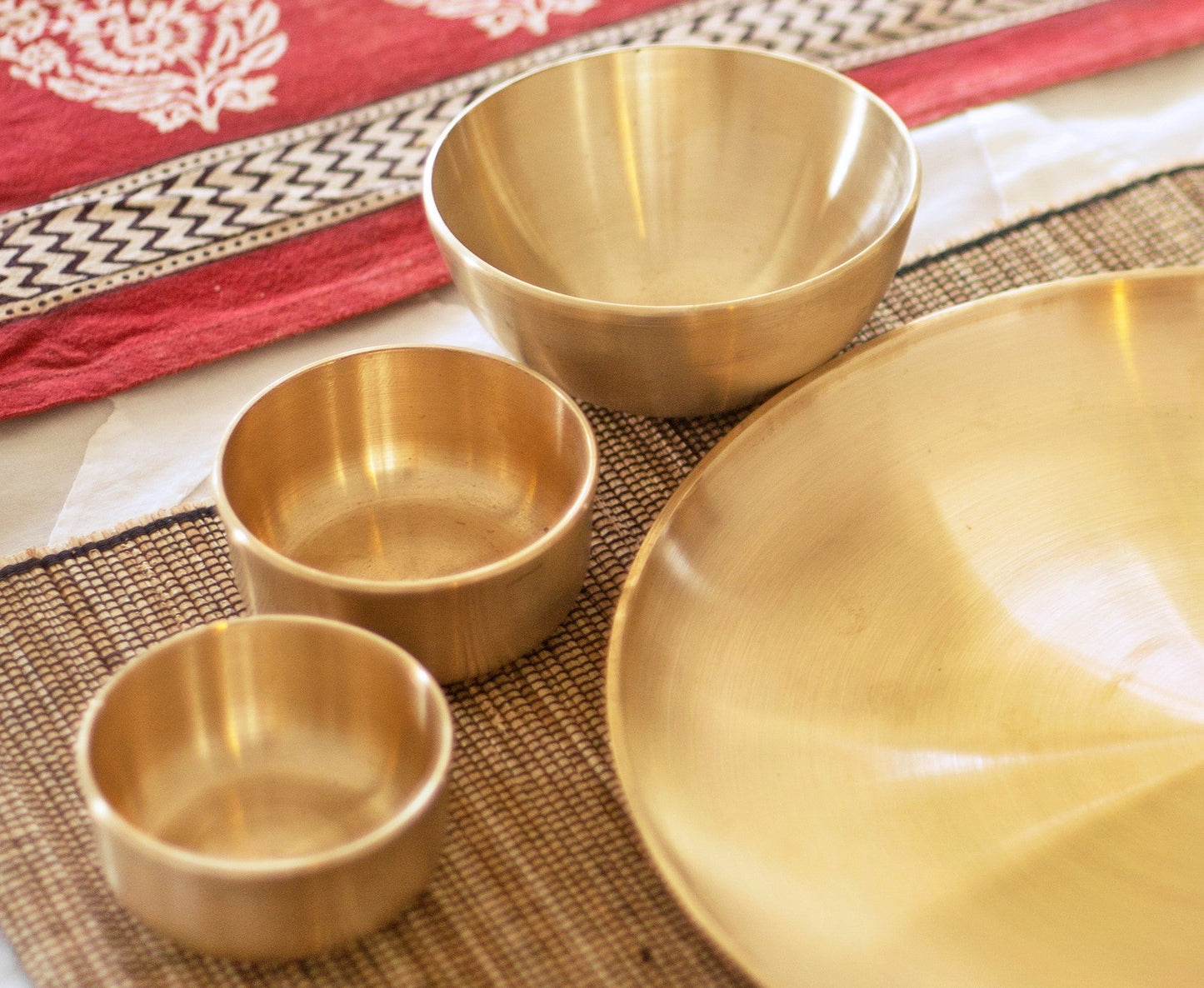 Kansa/Bronze Katori set by Velanstore