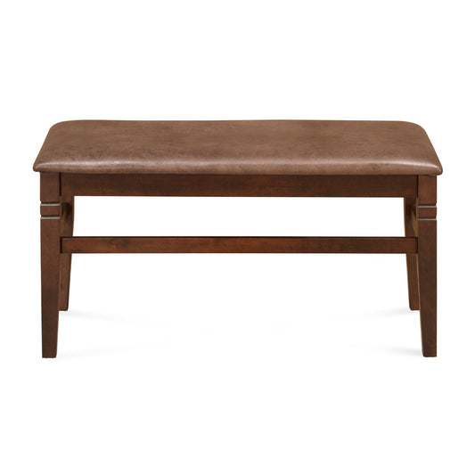 Nilkamal Fern Multi Use Medium Sitting Bench for Living Room | Dining Room (Erin Brown)