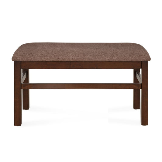 Nilkamal Gem Multi Use Medium Sitting Bench for Living Room | Dining Room (Cappuccino)