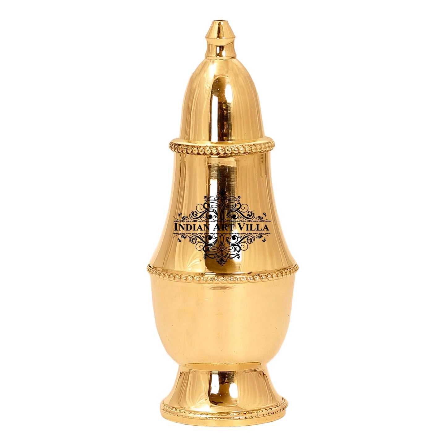 Brass Pepper & Salt Shaker, Storage For Pepper Powder, Tableware Home Hotel,Volume - 60 ML