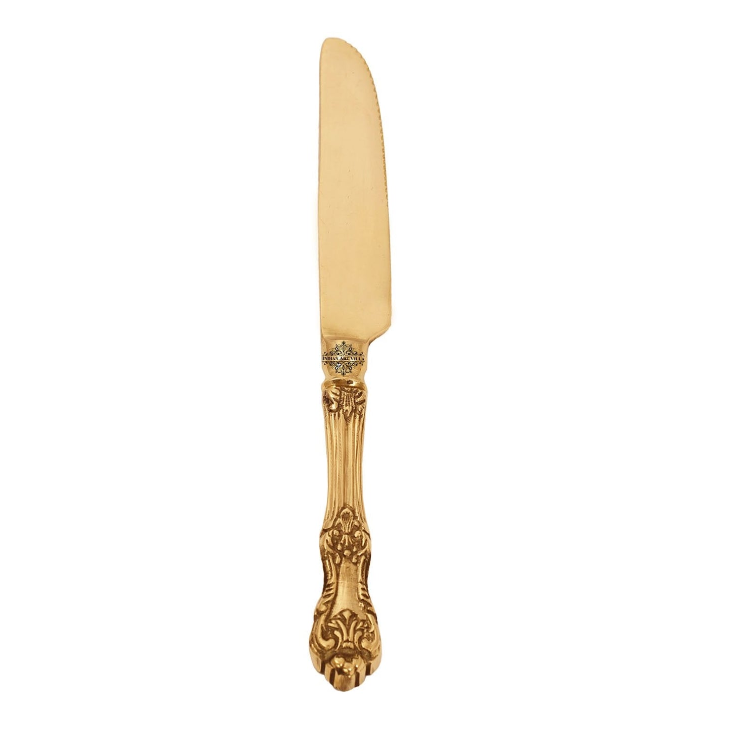 Brass Designer Butter Knife | Used to serve out pats of butter from a central butter dish to individual diners' plates