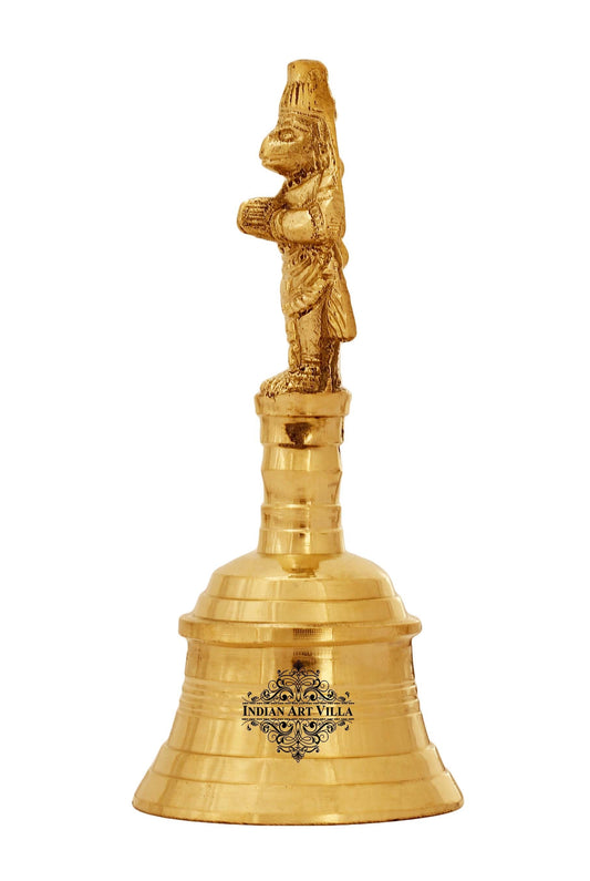Brass Hanuman Ji Design Pooja Bell or Ghanti