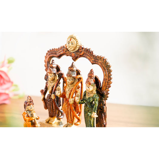Pure Brass Ram Darbar With Elegant design & Suraj On top