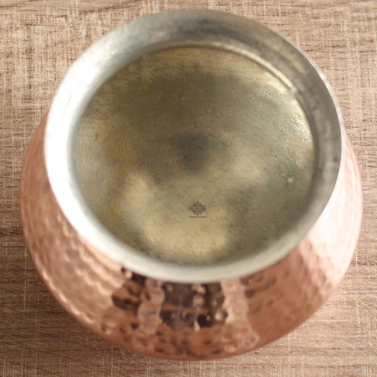 Copper Handi / Degchi With Inside Tin Lining, Cookware & Serveware