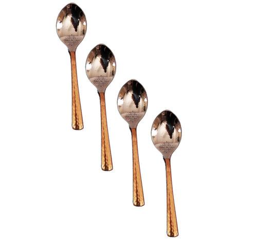Pure Steel Copper Medium Spoon (Baby Spoon)
