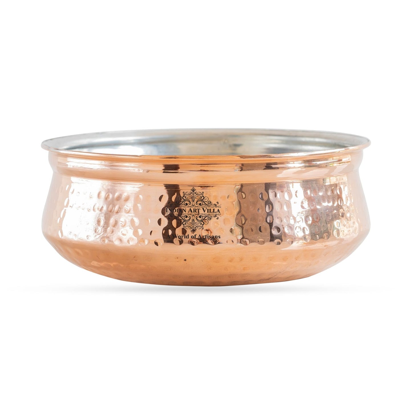 Pure Copper Handi with Tin Lining for Cooking