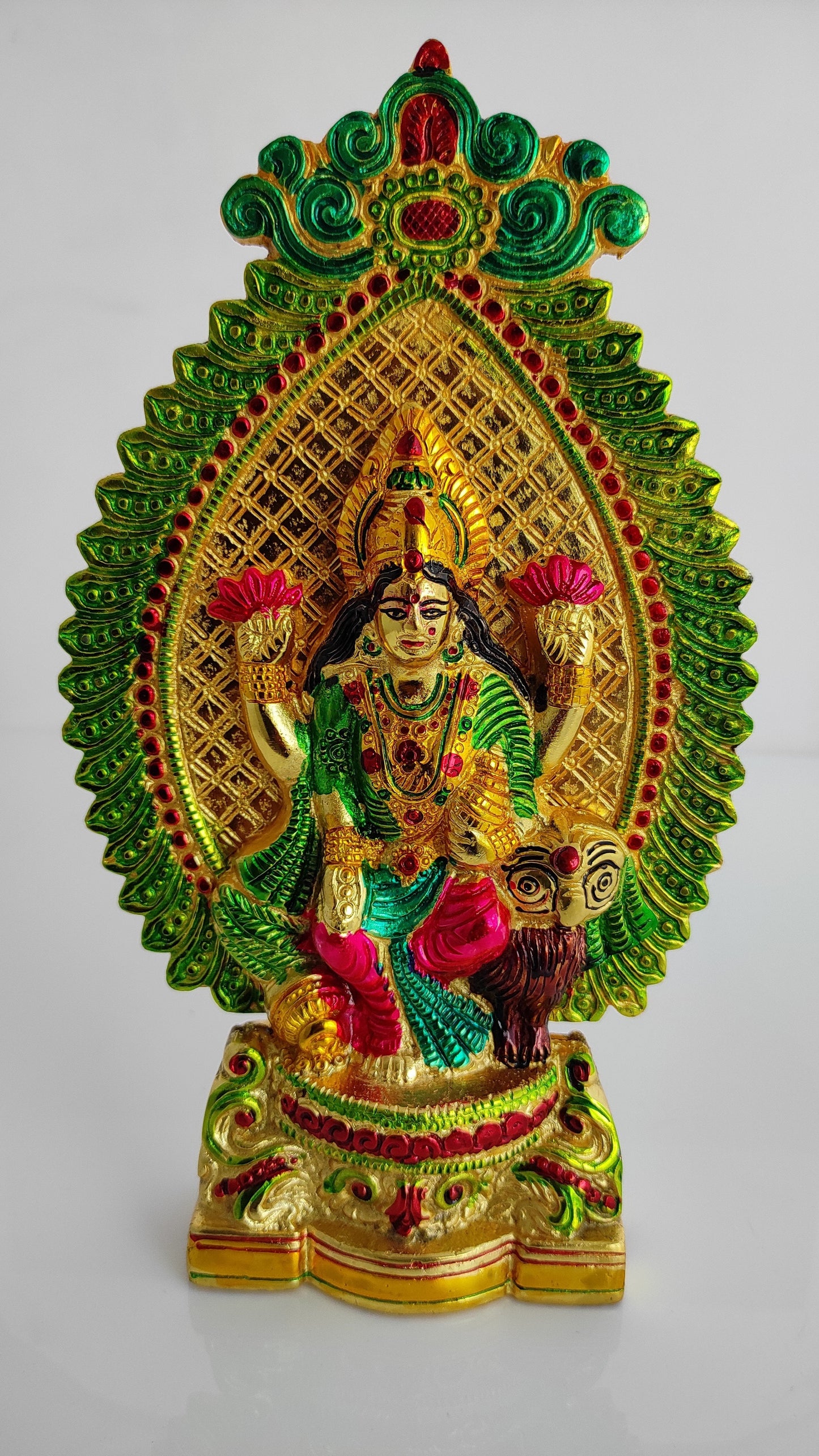 Laxmi Ji Devi Idol Sitting on Owl