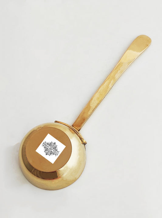 Bronze Ladle Spoon With Shine Finish Design , Serveware & Tableware, Home & Restaurant Purpose, Diameter- 23cm
