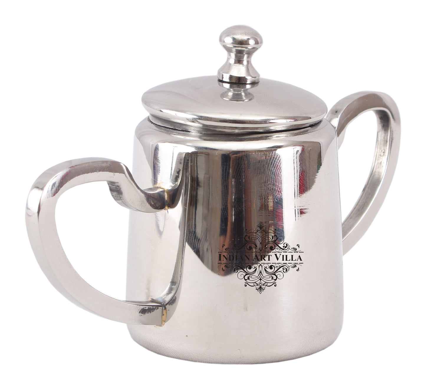 Steel Milk Pot Tea Pot & Sugar Pot With Shine Finish Design,Serverware, For Home, Hotels & Restarauant,