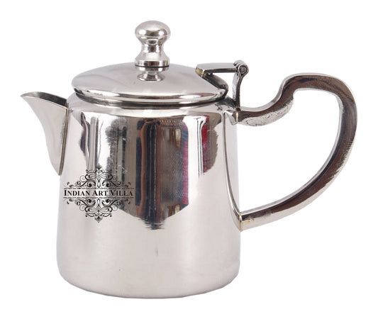 Steel Milk Pot Tea Pot & Sugar Pot With Shine Finish Design,Serverware, For Home, Hotels & Restarauant,