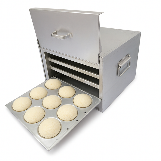 ALUMINIUM 250 IDLI STEAMER BOX COMMERCIAL