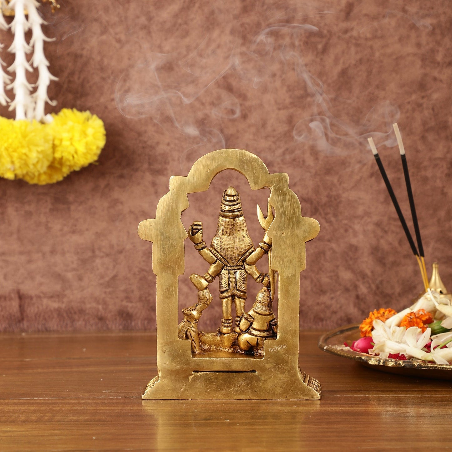Superfine Brass Mahalasa Narayani Mohini Vishnu Avatar Idol | Height 5.5 inch