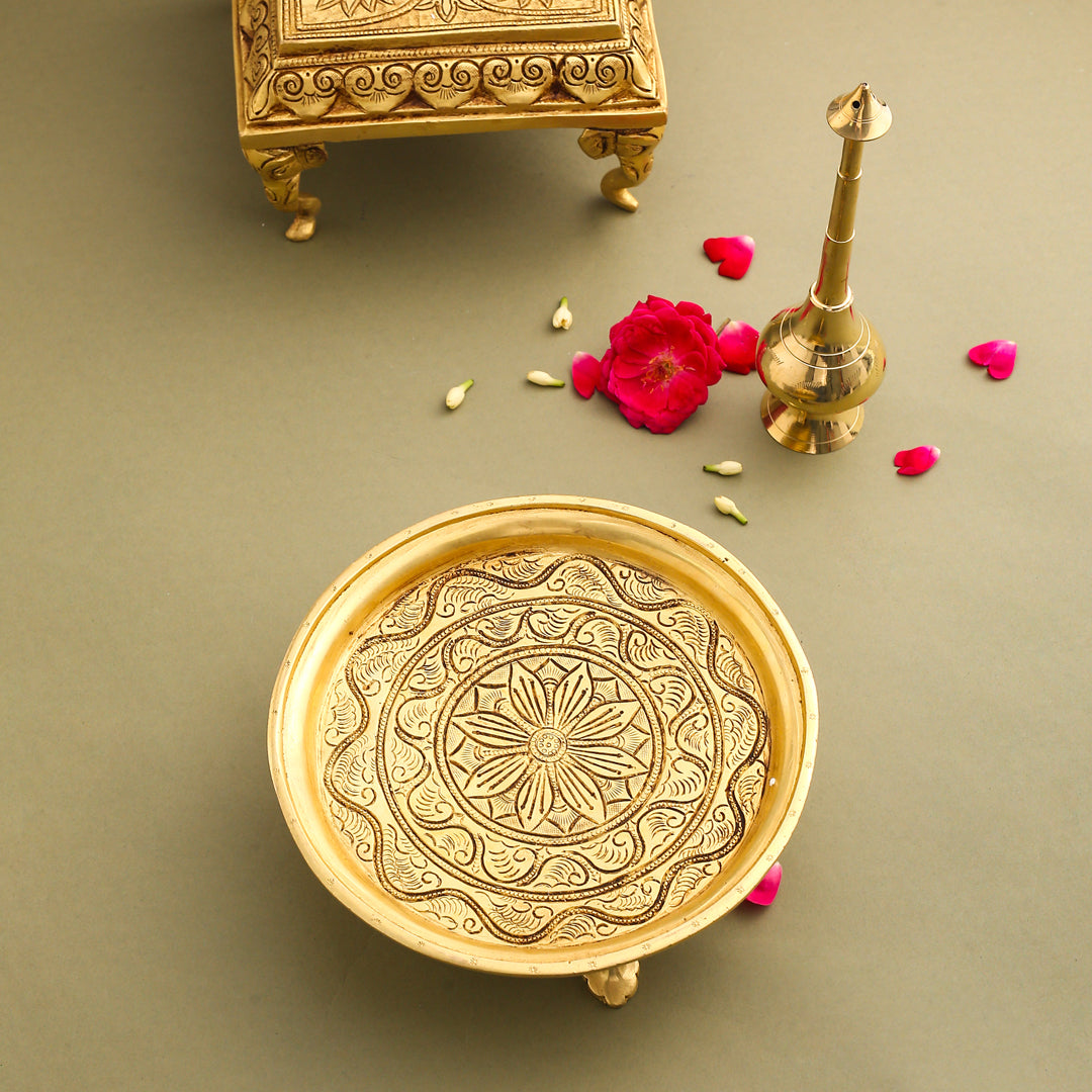 Brass Superfine Mukali Stand (2 Inch)