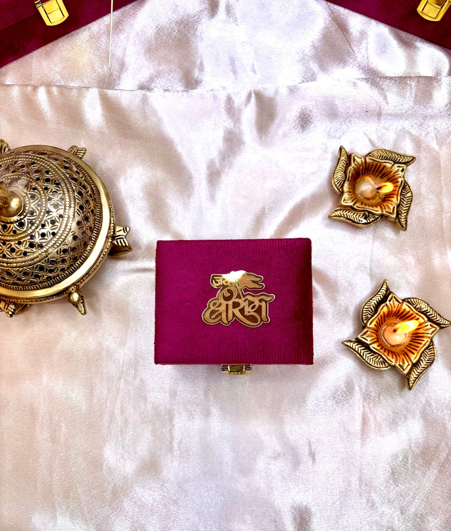 Brass Superfine Lord Ram Idol (2.5 Inch)