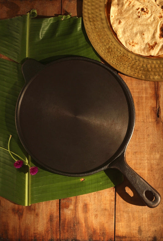 Velanstore Cast Iron Roti Tawa