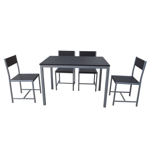 Nilkamal Wigo 4 Seater Dining Set (Walnut)