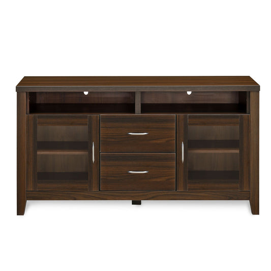 Nilkamal Jonas Engineered Wood TV & Entertainment Unit (Classic Walnut)