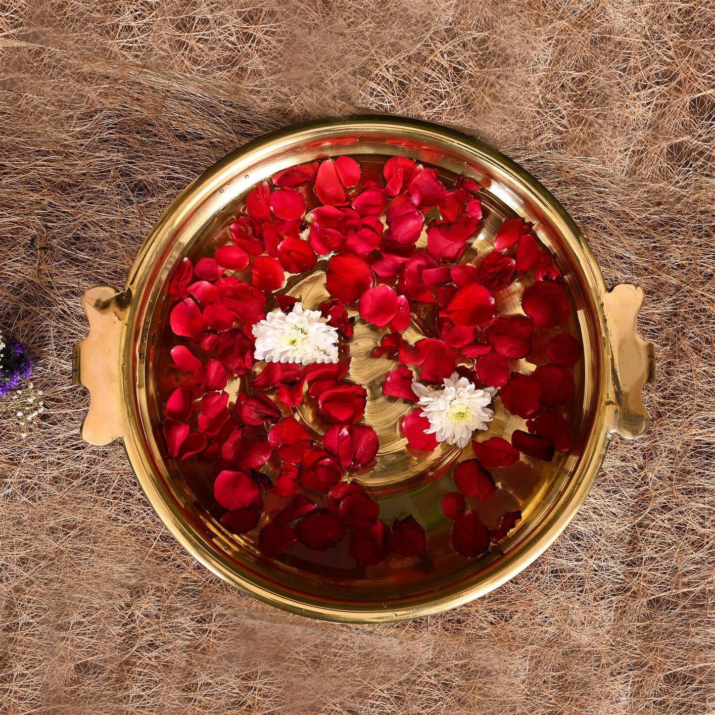 Brass Traditional Urli Bowl (4.5 Inch)