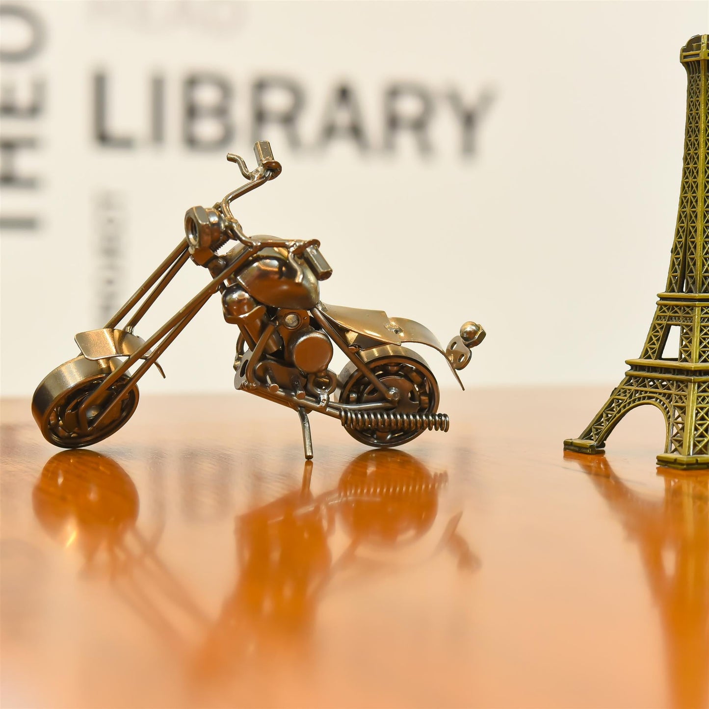 Metal Handmade Miniature Bike (4 Inch)