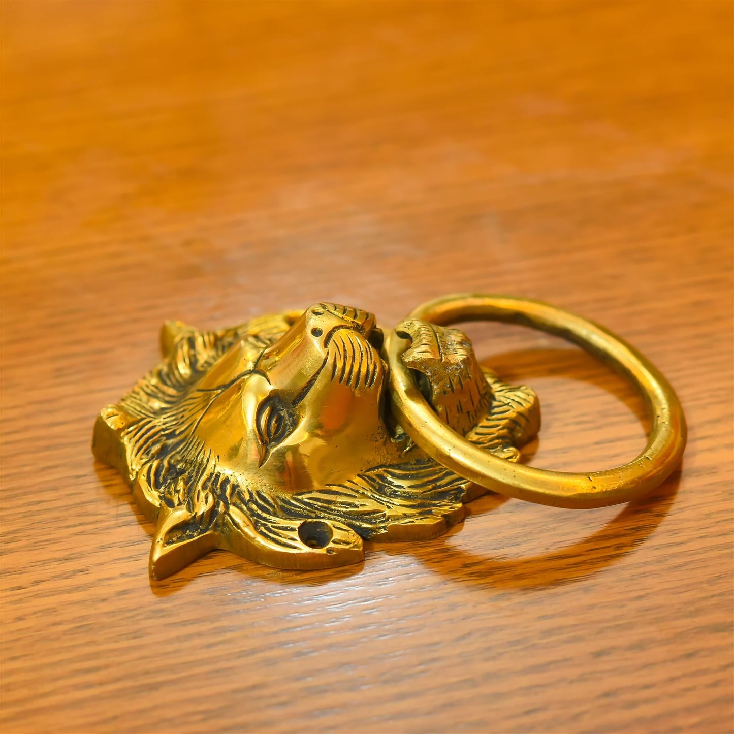 Brass Lion Door Knocker