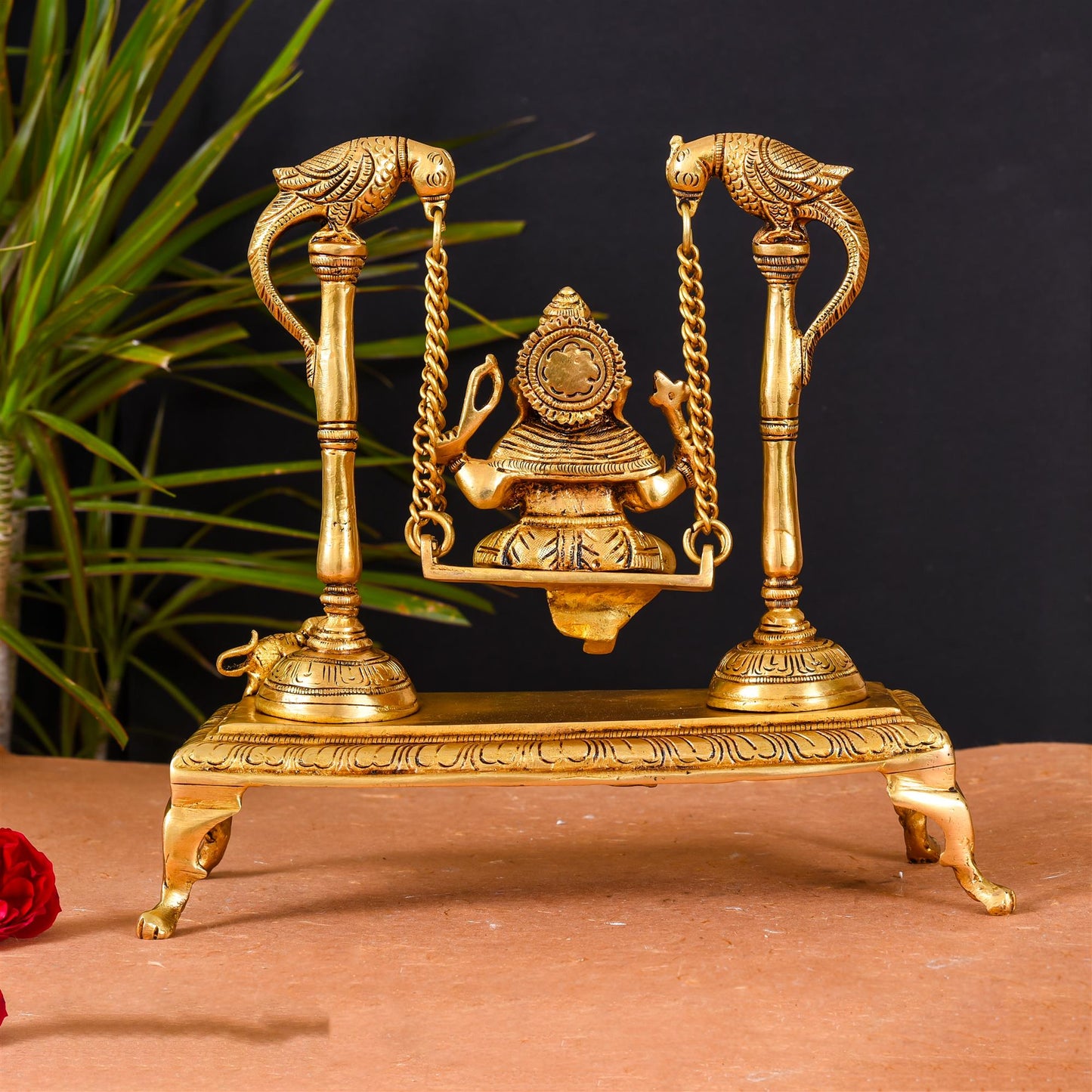 Brass Superfine Ganesha Swing/Jhula (10 Inch)