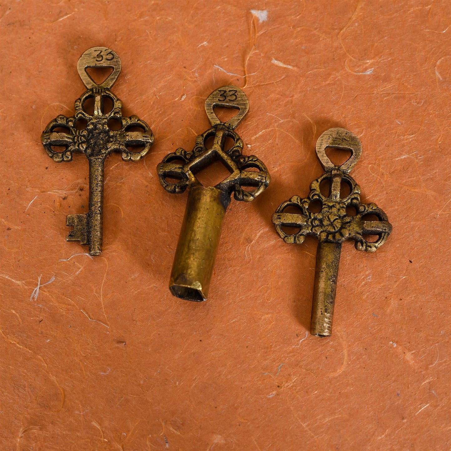 Brass Mystery Door Lock (5 Inch)