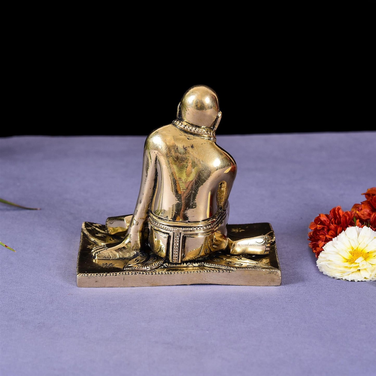 Brass Shree Swami Samarth Idol (4.2 Inch)