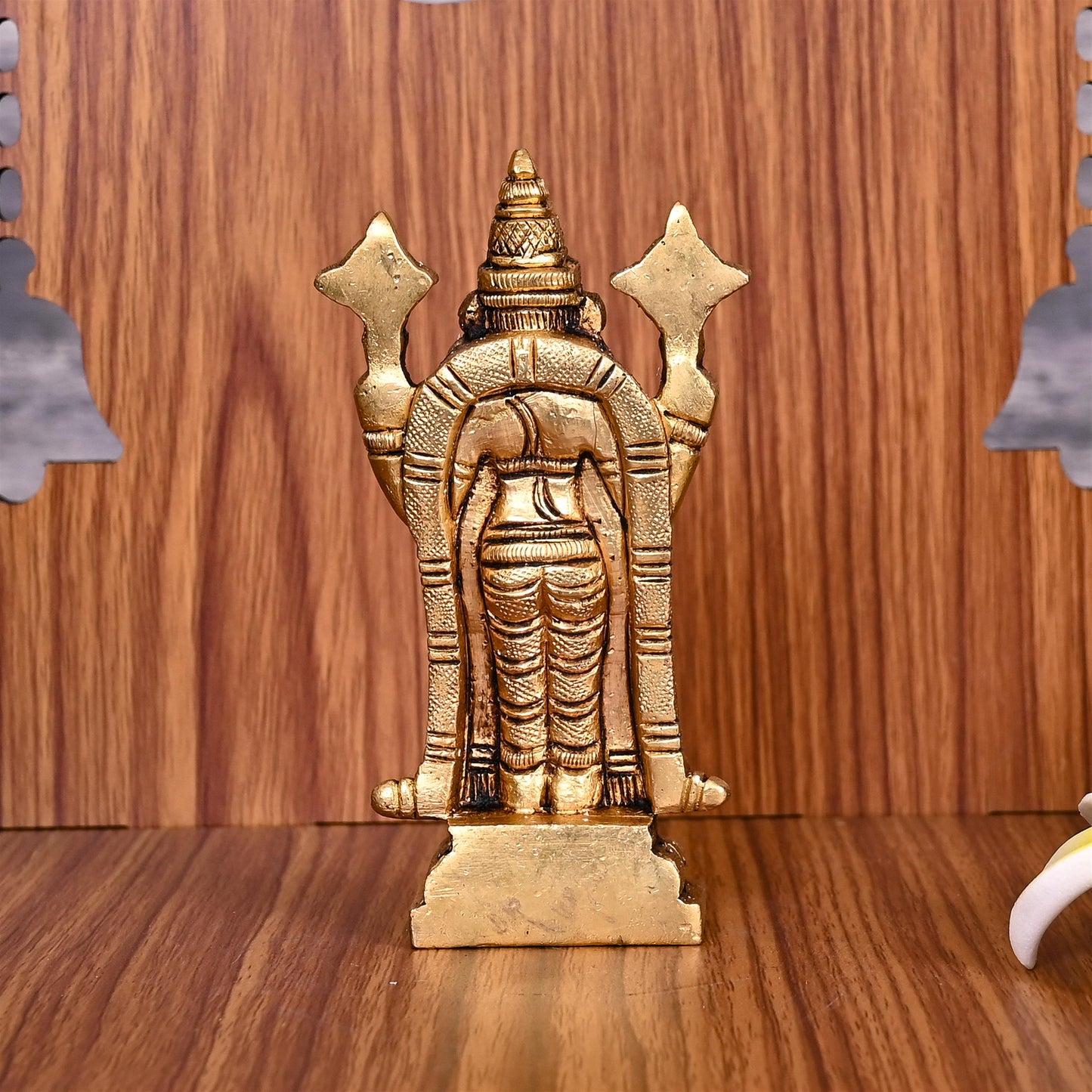 Brass Tirupati Balaji/Venkateshwar Idol (4 Inch)