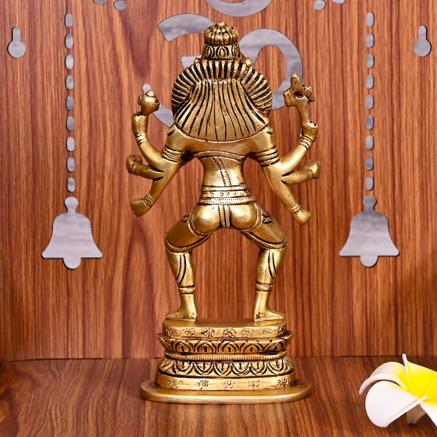 Brass Mayapur Narasimha Avatar Idol (7.5 Inch)